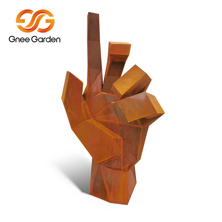 कॉर्टन सार धातु उद्यान मूर्तियां