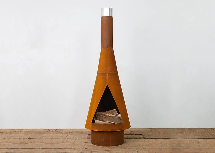 Corten Steel Shape Decoration Outdoor Fire Pit