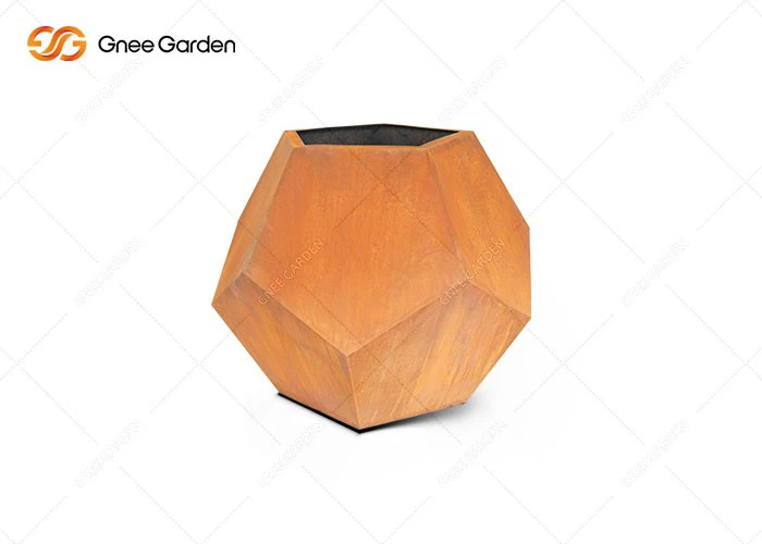 Customize Various Shapes Of Corten Steel Planters