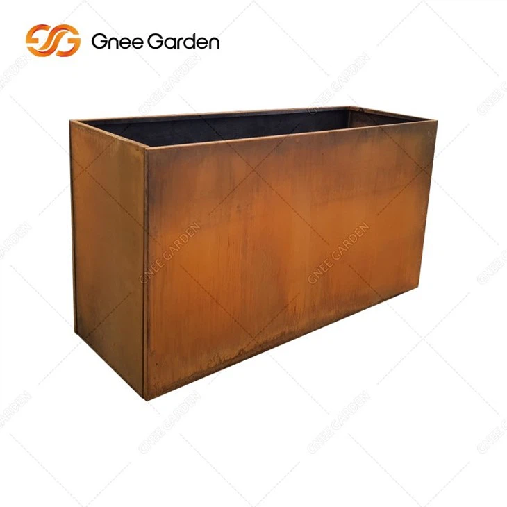 Garden Planter Corten Steel Garden For Landscaping