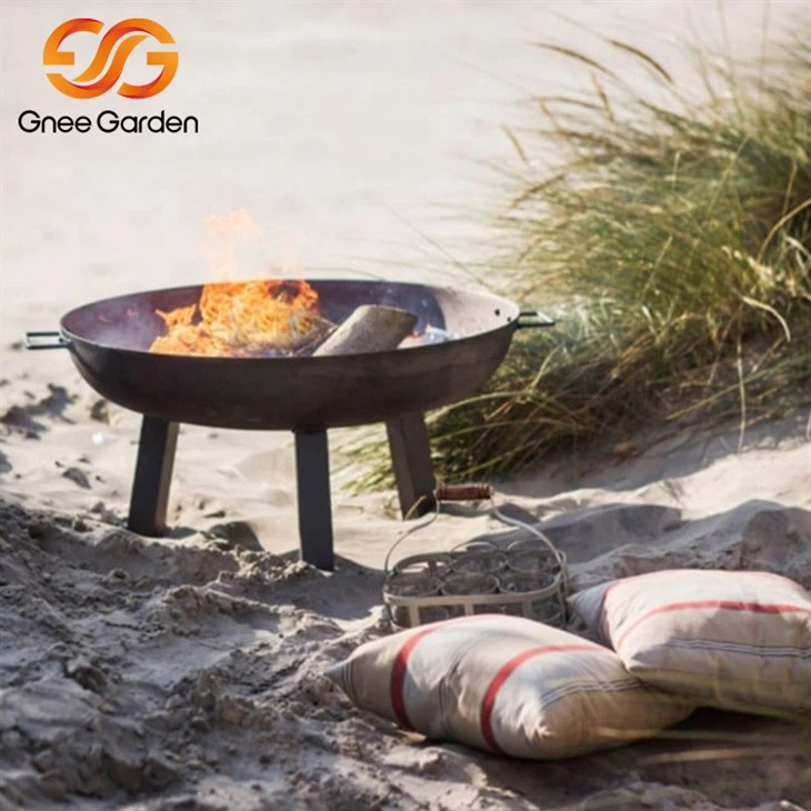 हेवी ड्यूटी वुड बर्निंग फायर पिट