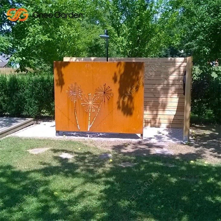 High Quantity Corten Steel Scree Panels