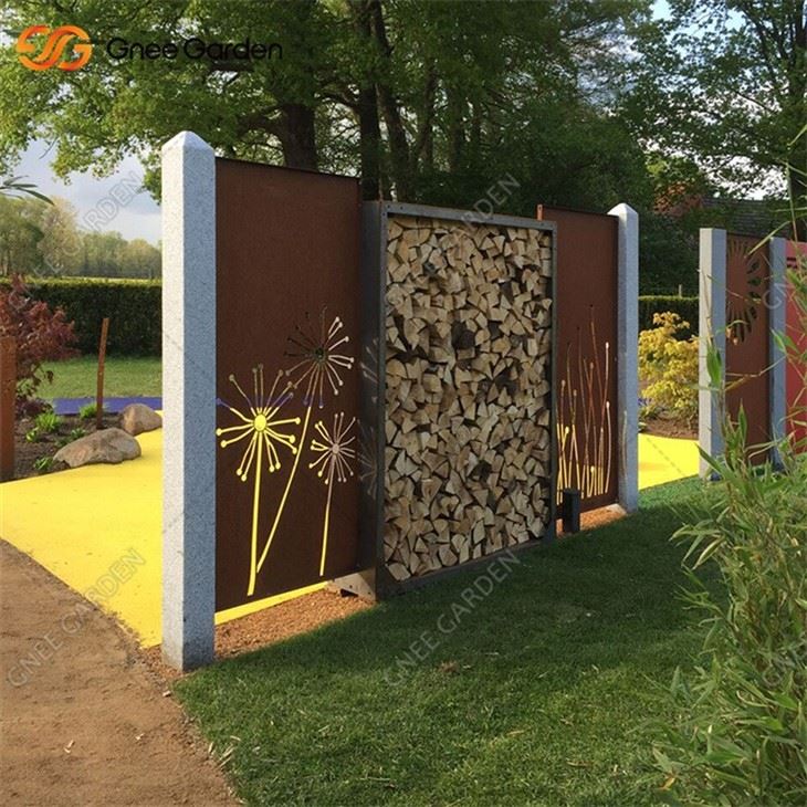 Laser Cutting Corten Steel Screen Panels