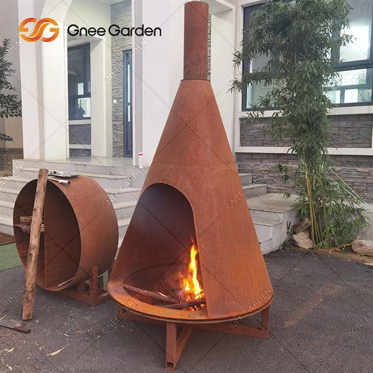 आउटडोर आँगन हीटर फायर प्लेस