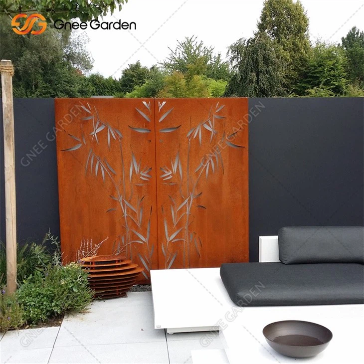 Rust Like Color Corten Steel Screen Panels