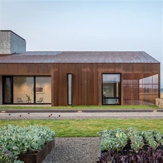 कॉर्टन स्टील वॉल क्लैडिंग डिज़ाइन