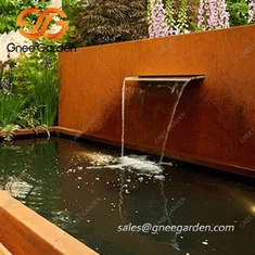 कॉर्टन स्टील झरना