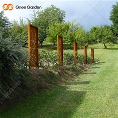 उद्यान सजावट कोर्टेन स्टील स्क्रीन