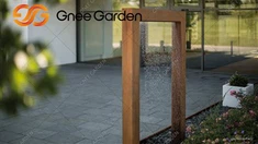 वर्षा पर्दा पानी का फव्वारा आउटडोर