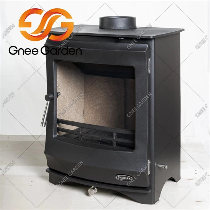 cast iron fireplace in bedroom