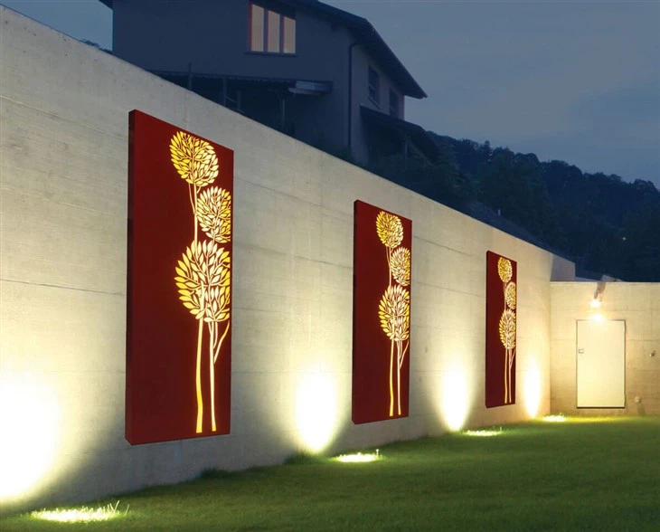 Corten Steel Cheap Metal Garden Home Construction Cattle Panel Fence