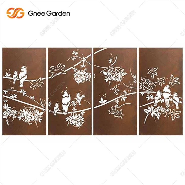 High Quantity Corten Steel Screen