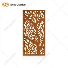 जंग लगी सजावट स्टील के टुकड़े