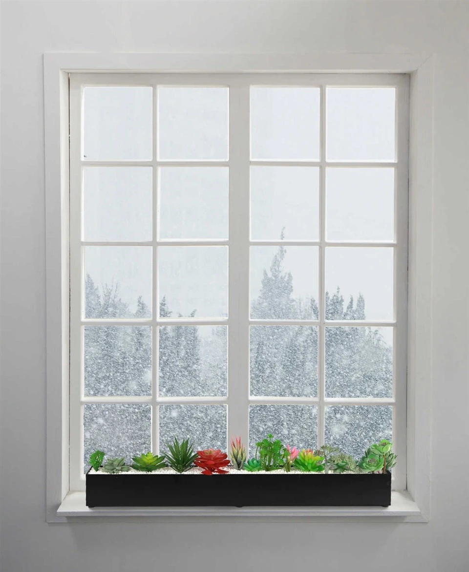 Galvanized Metal Window Boxes