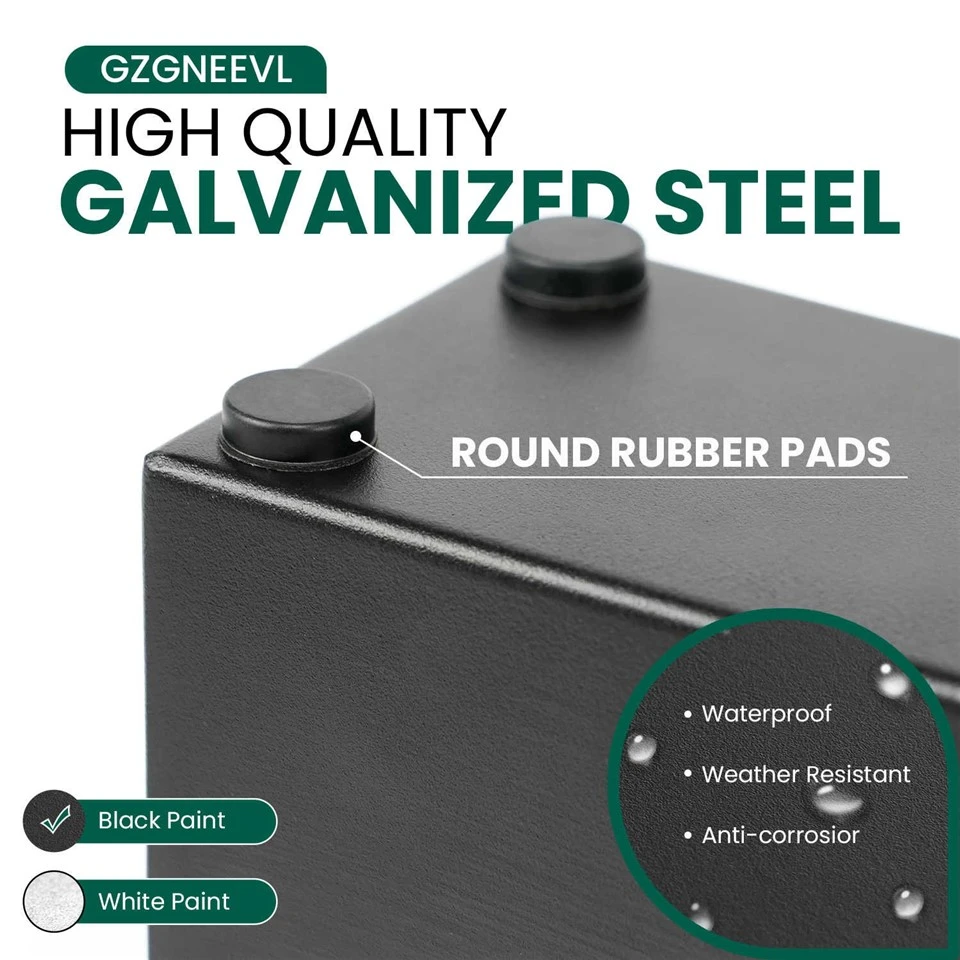 Galvanized Metal Window Boxes