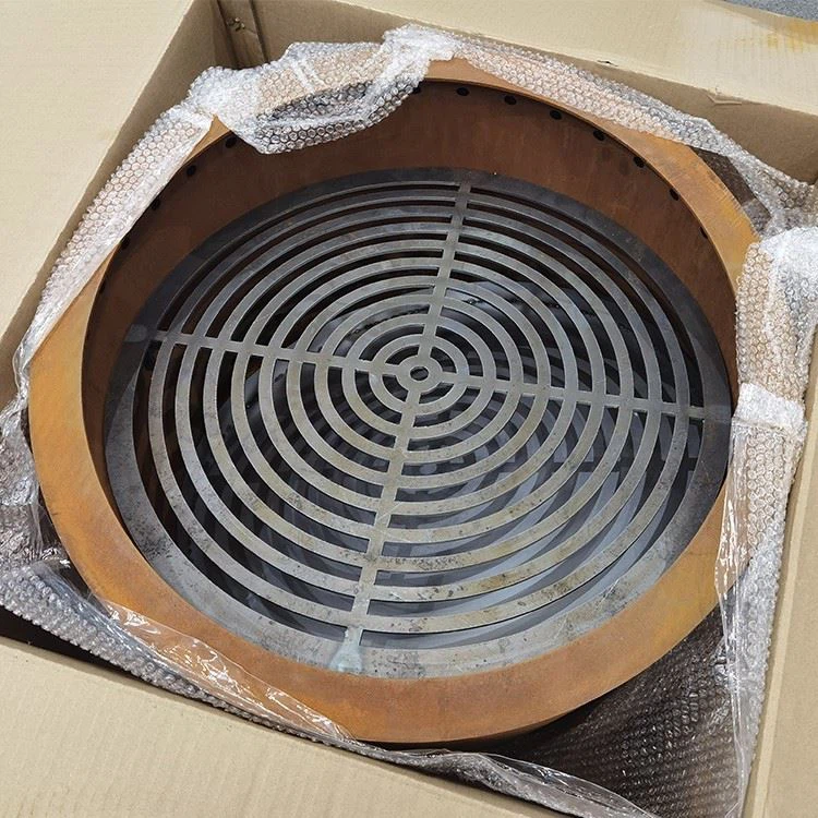 Outdoor Firepit Rustic Wood Burning