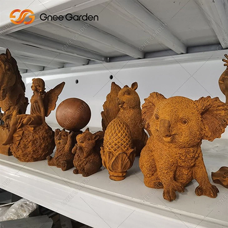 modern metal garden sculptures