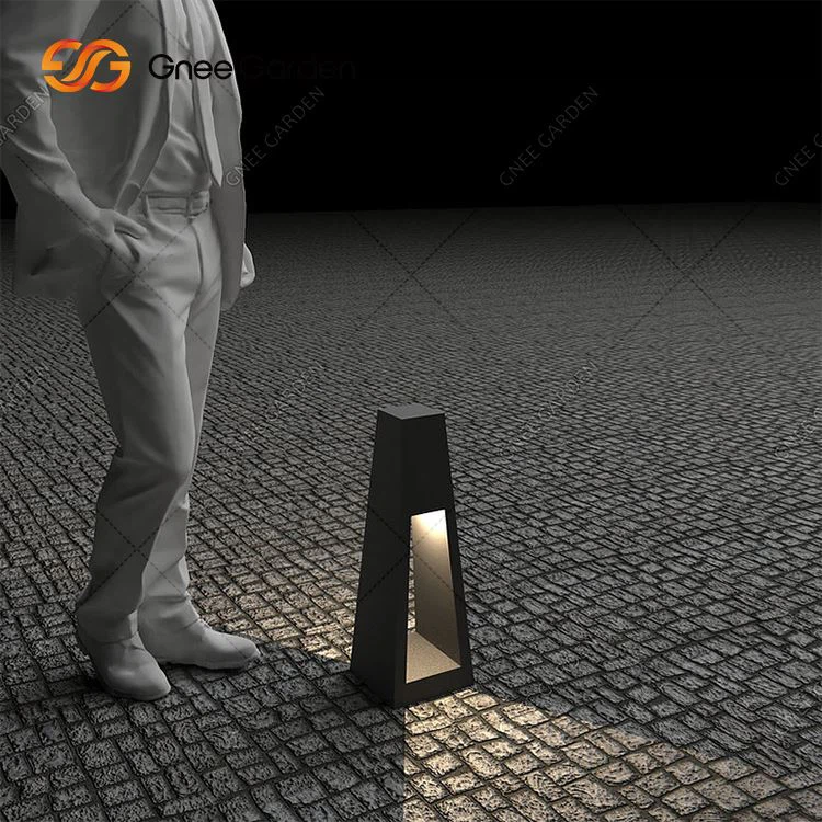 आँगन एलईडी कॉर्टन स्टील लैंडस्केप लाइट