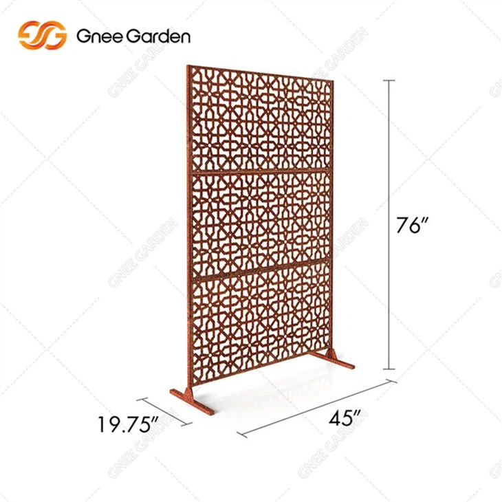 बिक्री के लिए रस्ट कलर कॉर्टन स्टील पैनल