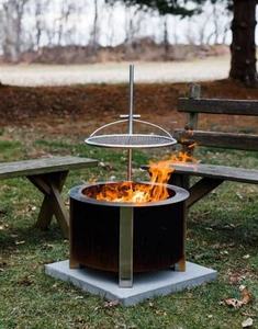 पोर्टेबल आउटडोर अल्ट्रालाइट कैंपिंग कुकिंग फायर पिट