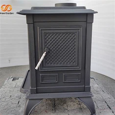 कास्ट आयरन पॉट बेली वुड बर्निंग स्टोव