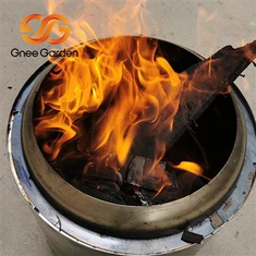 स्टेनलेस स्टील फायर पिट